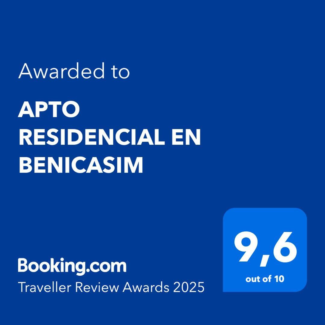 Apto Residencial En Benicasim Беникасим Экстерьер фото